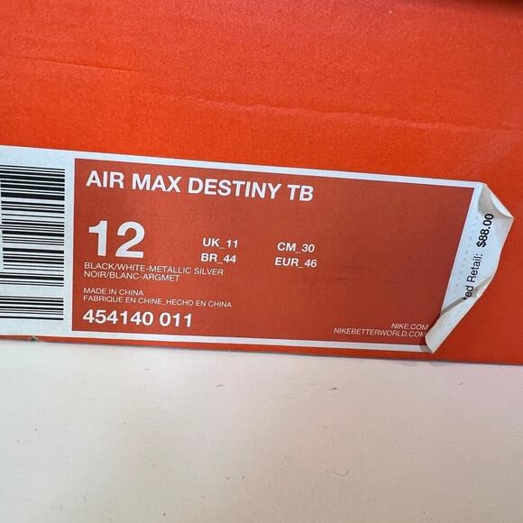 Nike Air Density TB, men\'s size 12, New in the box main image 6